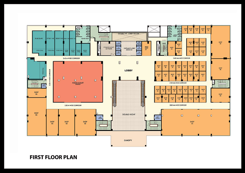 Floor Plan (First Floor) – Retail